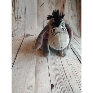 Disney Store Authentic EEYORE Plush Detachable Tail 10" Stuffed Winnie the Pooh